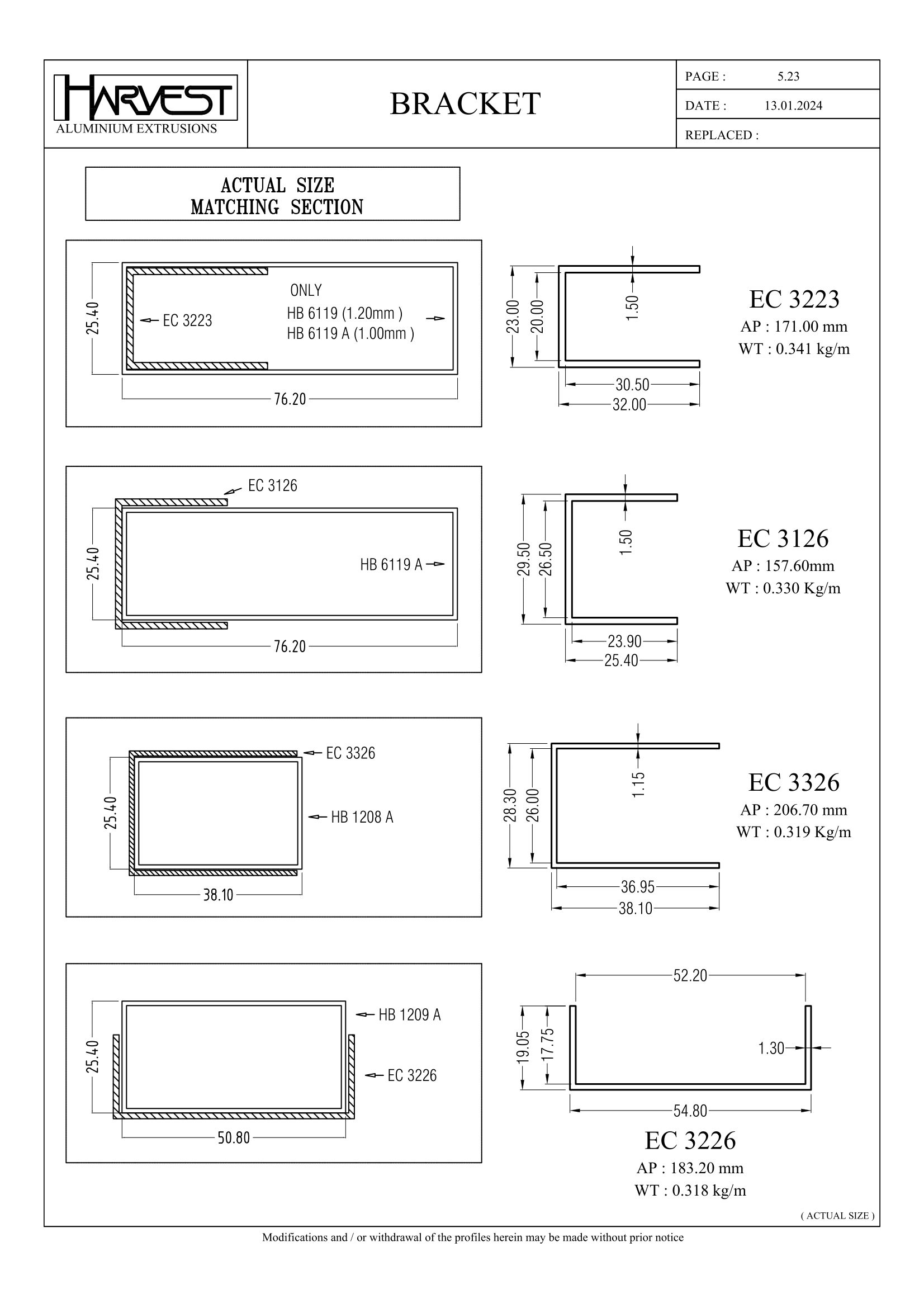 CT Rec Hollow – HARVEST ALUMINIUM