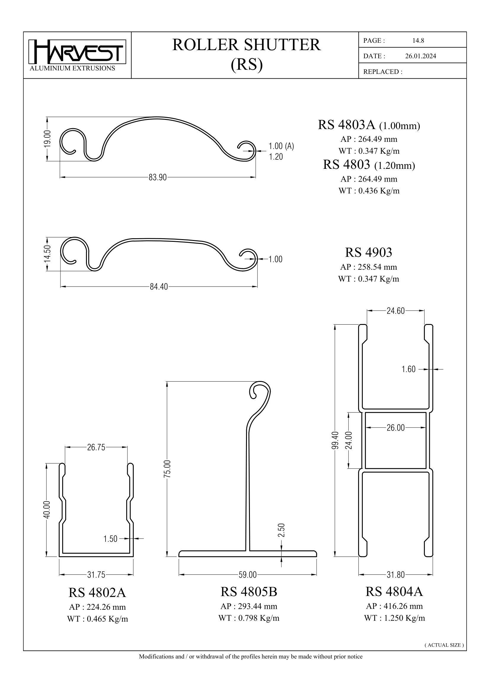 CT Roller Shutter – HARVEST ALUMINIUM