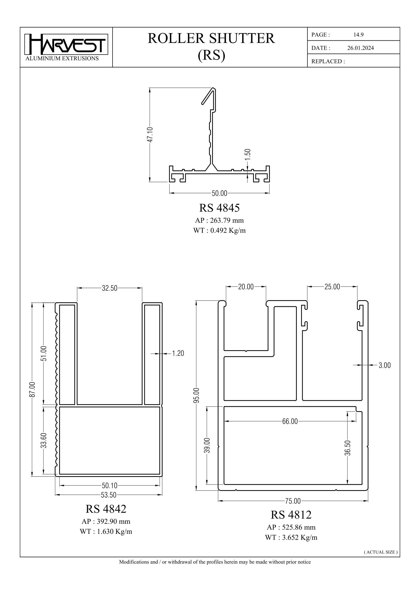 CT Roller Shutter – HARVEST ALUMINIUM